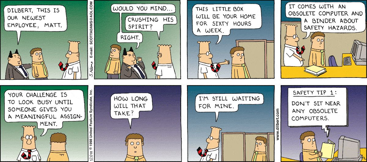 Dilbert Cartoon